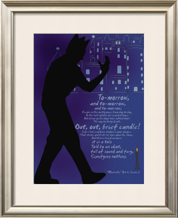 Macbeth: Out, Out, Brief Candle! by Christopher Rice Pricing Limited Edition Print image