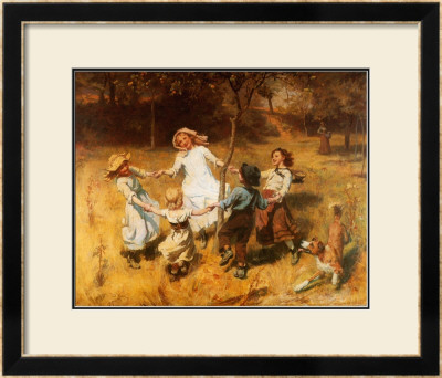 Ring-A-Ring-A-Roses-Oh! by Frederick Morgan Pricing Limited Edition Print image