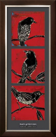 Black Birds by Mark Gleberzon Pricing Limited Edition Print image