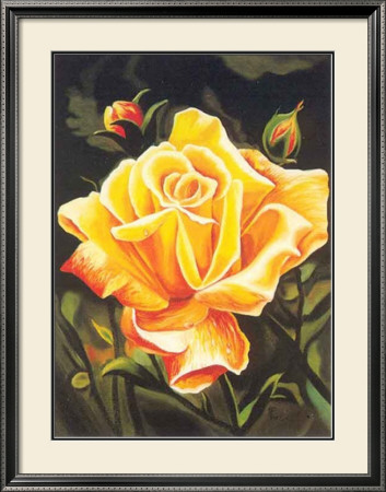 The Golden Flower by N. Fiore Pricing Limited Edition Print image