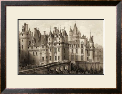 Sepia Chateaux Ii by Victor Petit Pricing Limited Edition Print image