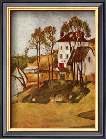 Dr. Gachet's House by Paul Cézanne Pricing Limited Edition Print image