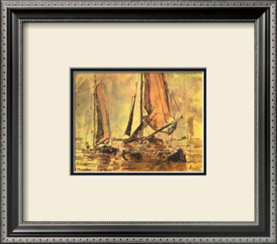 Marine Scene by Eugène Boudin Pricing Limited Edition Print image