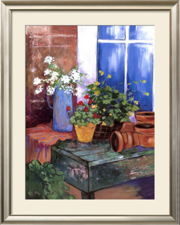 Terracotta Pots by Mayte Parsons Pricing Limited Edition Print image