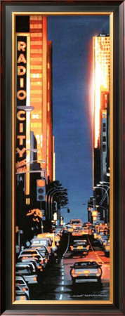 Radio City Light by Alain Bertrand Pricing Limited Edition Print image