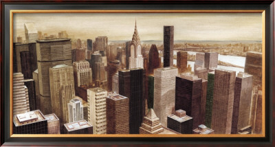 New York Skyline I by G.P. Mepas Pricing Limited Edition Print image