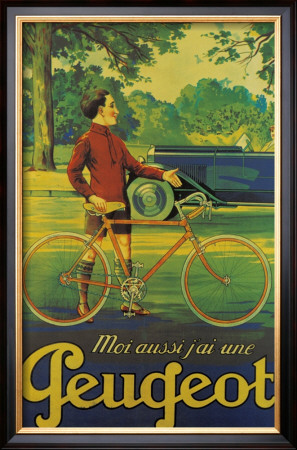 Cycles Peugeot by Almery Lobel-Riche Pricing Limited Edition Print image