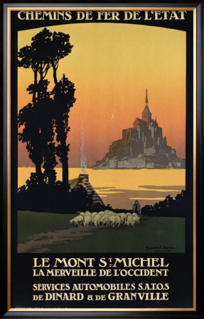 Le Mont St. Michel by Constant Leon Duval Pricing Limited Edition Print image