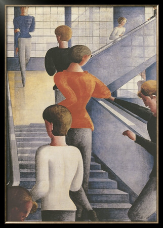 Bauhaus Stairway by Oskar Schlemmer Pricing Limited Edition Print image