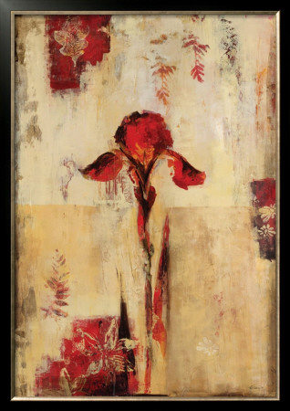 Rojo Floral Ii by Georgie Pricing Limited Edition Print image
