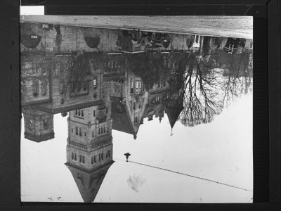 Faber Castle With Stone Towers And Turrets - Press Camp For Journalists Covering Nuremberg Trials by Ed Clark Pricing Limited Edition Print image