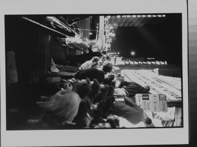 Fans Leaning Over Barriers As Celebrities' Arrive For 30Th Academy Awards, Rko Pantages Theater by Ralph Crane Pricing Limited Edition Print image