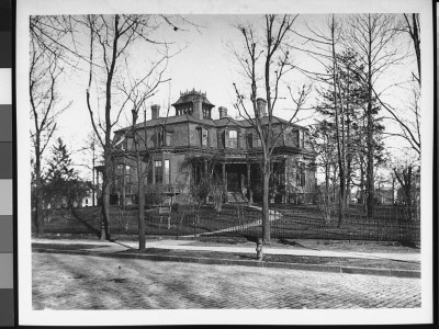 Large Victorian-Style Home Which Was Converted Into The Bedford Park Museum by Wallace G. Levison Pricing Limited Edition Print image