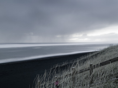 A Black Sand Beach, Iceland by Baldur Bragason Pricing Limited Edition Print image