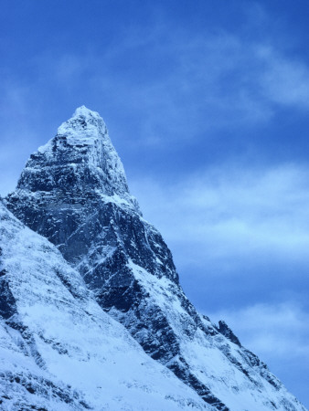 Low Angle View Of A Mountain Peak by Bard Loken Pricing Limited Edition Print image