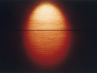 A Spotlight In The Shape Of An Egg, Hitting A Brick Wall by Bengt-Goran Carlsson Pricing Limited Edition Print image