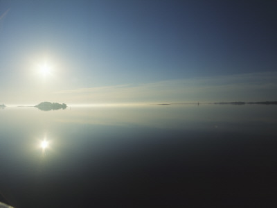 Sunrise Over Water by Christer Lundin Pricing Limited Edition Print image