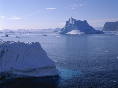 An Iceberg In A Calm Sea By Greenland by Jon Vidar Sigurdsson Pricing Limited Edition Print image