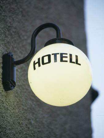 A Light Bulb On A Hotel by Lena Paterson Pricing Limited Edition Print image