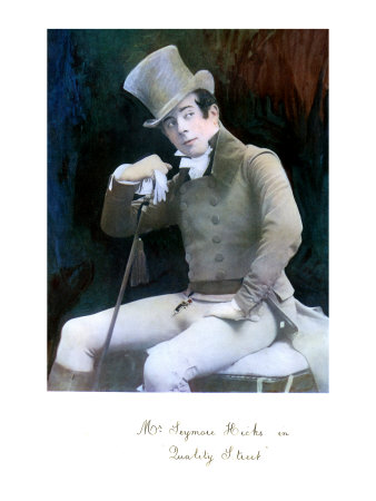 Seymour Hicks As Captain Valentine Brown In 'Quality Street', A Comedy By J.M. Barrie by William Hogarth Pricing Limited Edition Print image