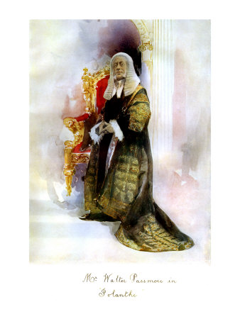 Walter Passmore As The Lord Chancellor In 'Iolanthe', Written By Gilbert And Sullivan by Samuel Cousins Pricing Limited Edition Print image