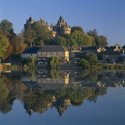Combourg And Chateau, Brittany, Overall Exterior by Joe Cornish Pricing Limited Edition Print image