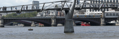 Millenium Bridge, Southbank, Southwark, London, Architect: Foster And Partners by Richard Bryant Pricing Limited Edition Print image