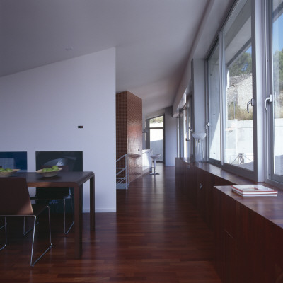 Casa Muntaner, Igualada, Dining Area, Architect: Xavier Claramunt by Eugeni Pons Pricing Limited Edition Print image