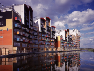Millennium Village Phase 1A, Greenwich London, Epr Architects Ltd by Charlotte Wood Pricing Limited Edition Print image