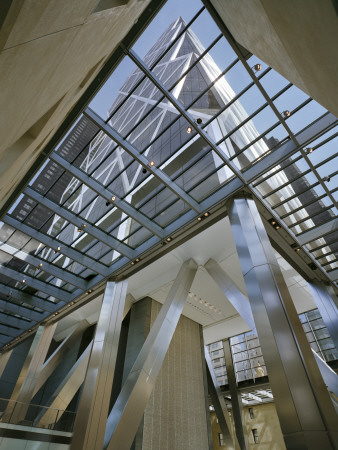 Hearst Tower, 300 West 57Th Street, New York, 2006, Soffit, Architect: Foster And Partners by Chuck Choi Pricing Limited Edition Print image