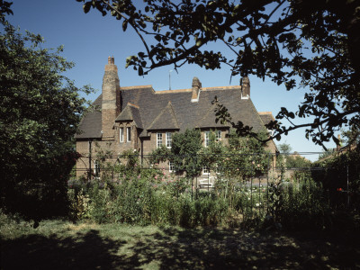 The Red House, Bexleyheath, Orchard Garden View Of House, 1859-60, Architect: Philip Webb by Charlotte Wood Pricing Limited Edition Print image