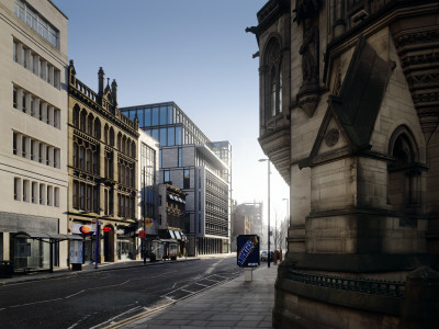 55 Princess Street, Manchester, Architect: Hodder Associates, Engineer: Buro Happold by Daniel Hopkinson Pricing Limited Edition Print image