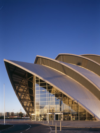 Scottish Exhibition And Conference Centre, Glasgow, 1995-97, Architect: Foster And Partners by David Churchill Pricing Limited Edition Print image