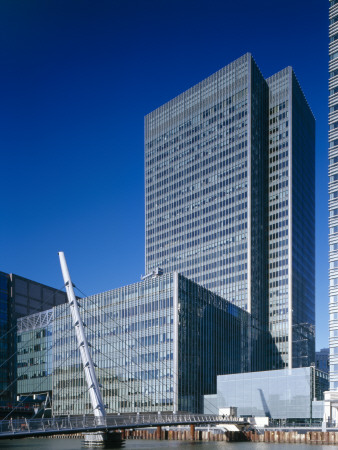 Canary Wharf, Docklands, London, 25 Bank Street, Architect: Cesar Pelli And Associates by David Churchill Pricing Limited Edition Print image