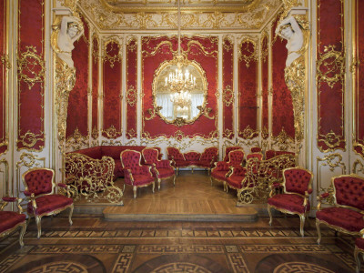 The Winter Palace, St Petersburg - The Boudoir, Part Of The State Hermitage Museum by David Clapp Pricing Limited Edition Print image