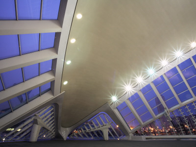 L'hemisferic, City Of Arts And Sciences, Valencia, 2003, West End Of Hemisphere by David Clapp Pricing Limited Edition Print image