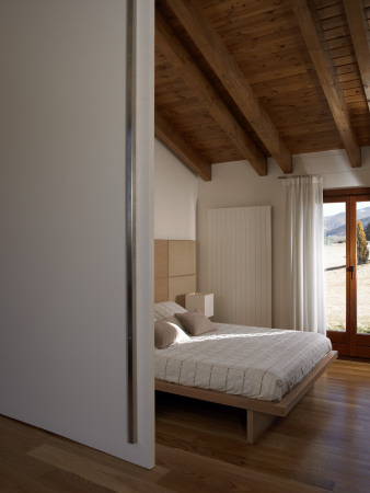 House In La Cerdanya, Girona, Bedroom, Architect: Carlos Gelpi by Eugeni Pons Pricing Limited Edition Print image