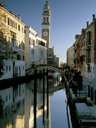 San Giorgio Dei Greci, Venice, 1538, Exterior From Canal by Joe Cornish Pricing Limited Edition Print image