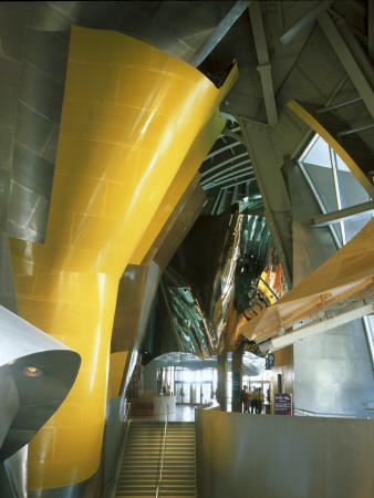 Experience Music Project In Seattle, Washington, Usa, 2000, Houses Paul Allen Collection by John Edward Linden Pricing Limited Edition Print image