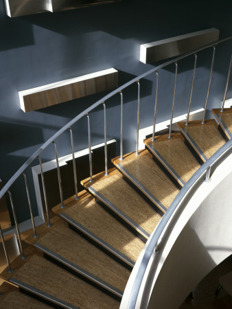Staircase, Queen's Medical Centre, Nottingham by Martine Hamilton Knight Pricing Limited Edition Print image