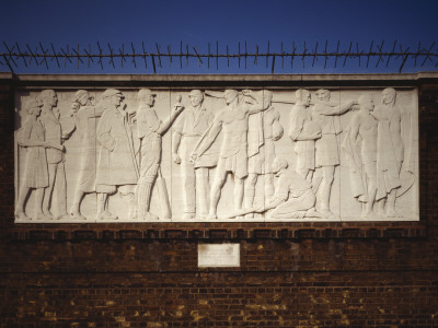 Sculptural Frieze At Lords Cricket Ground, London, 1934, Architect: Gilbert Bayes by Mark Fiennes Pricing Limited Edition Print image