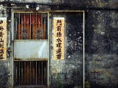 Farmhouse Detail, New Territories, Hong Kong by Marcus Bleyl Pricing Limited Edition Print image
