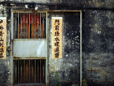 Farmhouse Detail, New Territories, Hong Kong by Marcus Bleyl Pricing Limited Edition Print image