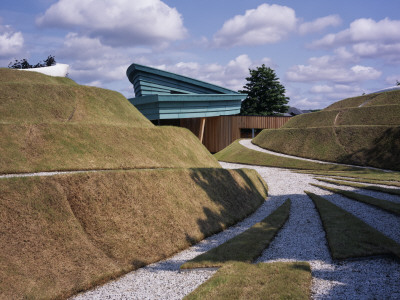 Maggie's Centre, Inverness, Scotland, Landscaping, Page And Park Architects by Keith Hunter Pricing Limited Edition Print image