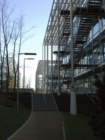 Chiswick Park Business Centre, West London by Mark Bury Pricing Limited Edition Print image