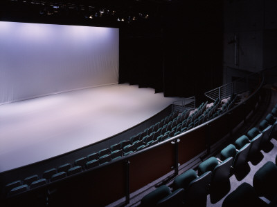 Space Centre For Dance, Dundee College, Scotland, Auditorium Interior, Architect: Russell Studios by Keith Hunter Pricing Limited Edition Print image