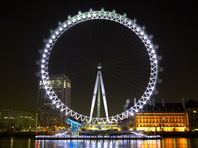 London Eye At Night by Mark Bury Pricing Limited Edition Print image