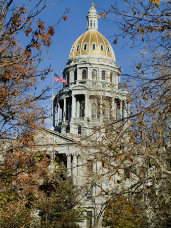 State Capitol, Denver, Colorado - Built 1890S by Natalie Tepper Pricing Limited Edition Print image