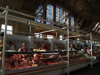 Market, Housed In Ex-Zeppelin Factory, Riga by Natalie Tepper Pricing Limited Edition Print image