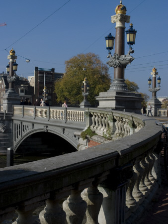 Blauwebrug (Blue Bridge), Amsterdam by Natalie Tepper Pricing Limited Edition Print image